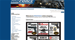 Desktop Screenshot of estore.proforceonline.com